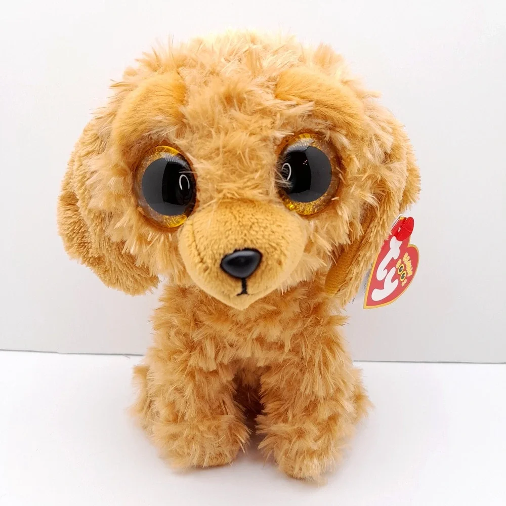 Ty Beanie Boos Noodles Goldendoodle Dog Plush 6